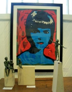 Jane Sampson - print, Alison Bell - sculpture - Edition Show at Cameron Contemporary Art Jan 2014