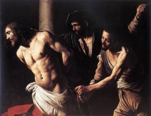 Caravaggio Christ at the Column 1606