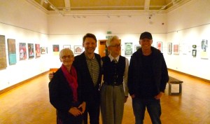 4 of SUSS6 at Worthing Museum: Sarah, Alan, Rhoda & Mark