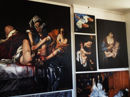 Natalie Papamichael's studio