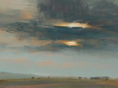  Artist: David Scott Moore Title: Moving Skies II Image Size: 29 x 22cm, Framed 51 x 44cm Medium: oil on gessoed. archival paper Price: £950 